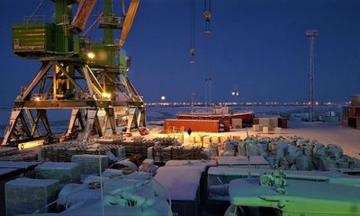 Окончание морской навигации 2019 года в порту Нарьян-Мар
